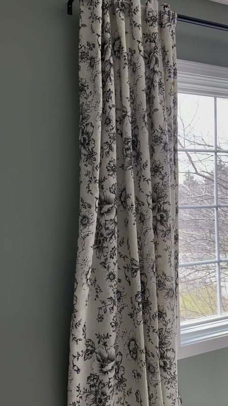 Amazon floral curtains are up in our multipurpose room! The quality is on par for the price, but the pattern is so fun that they’re keepers for me!

#LTKhome
