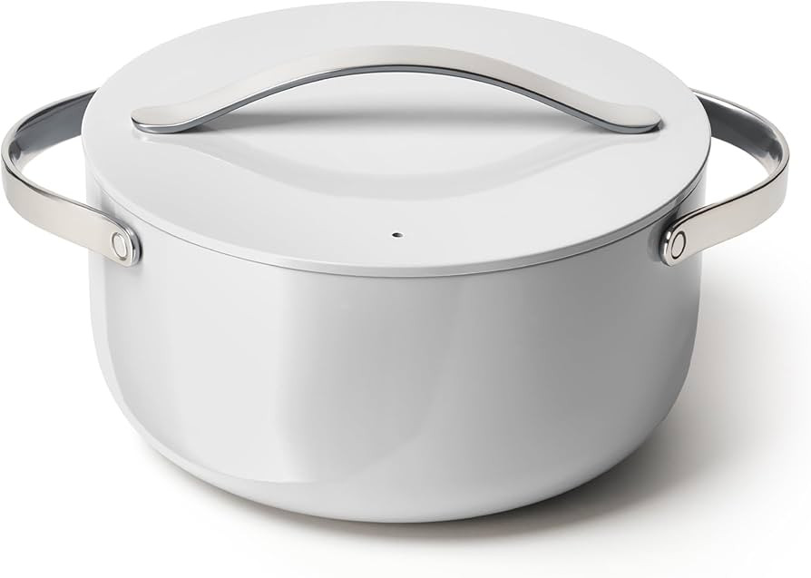 Caraway Nonstick Ceramic Dutch Oven Pot with Lid (6.5 qt, 10.5") - Non Toxic, PTFE & PFOA Free - ... | Amazon (US)