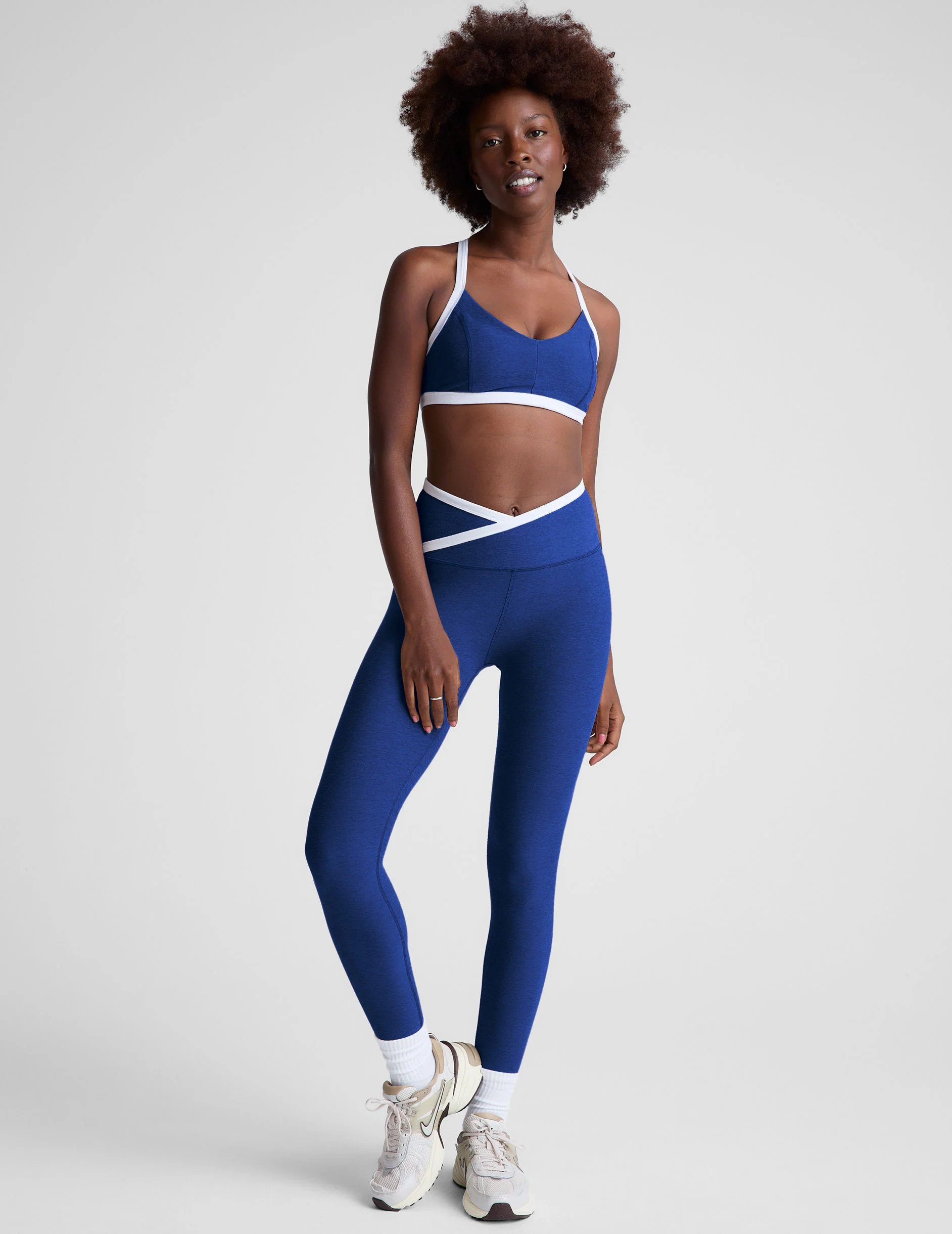 Spacedye Outlines High Waisted Midi Legging | Beyond Yoga | Beyond Yoga