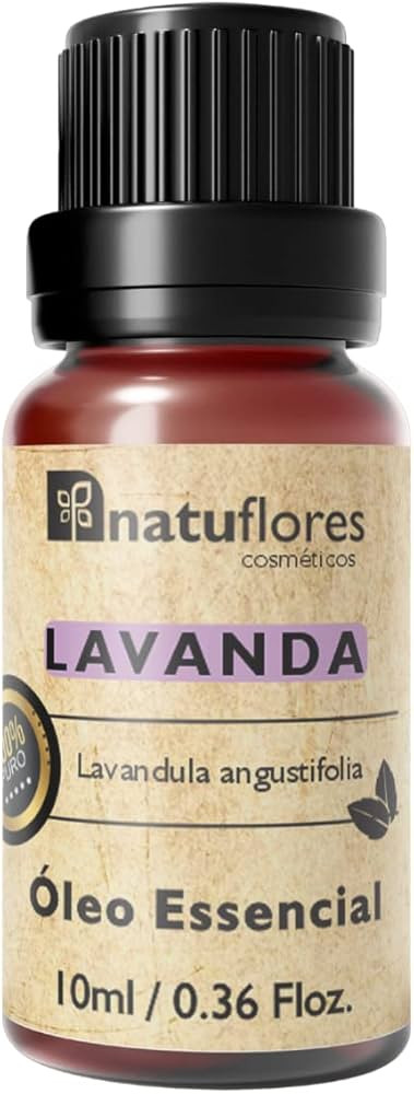 Óleo Essencial de Lavanda Natuflores 100% Puro 10ml | Amazon (BR)