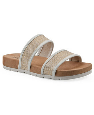 Cliffs by White Mountain Women's Tropical Slide Slip-On Sandals - Macy's | Macy's