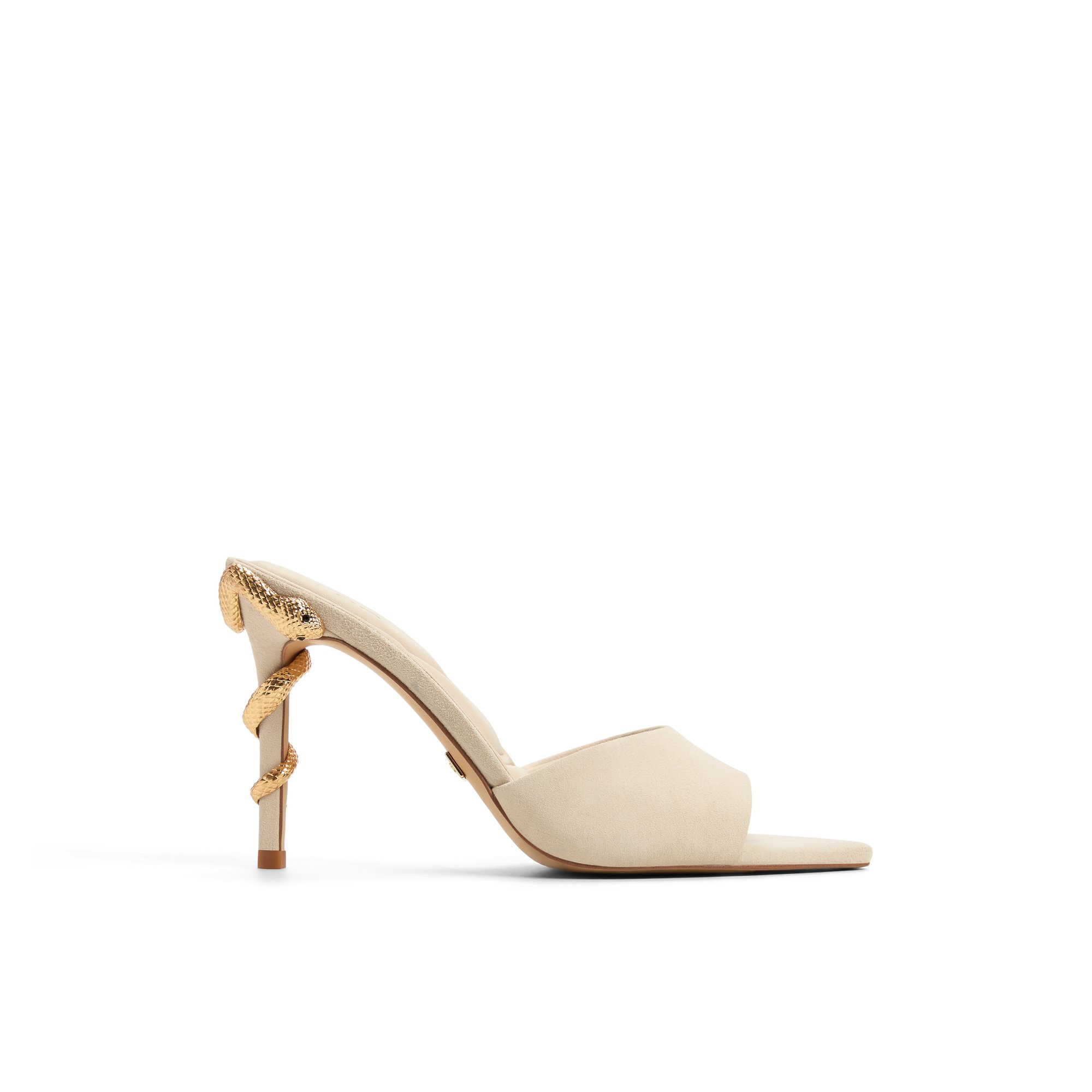 ALDO Seashella - Women's Heeled Mules Sandals - Beige, Size 6.5 | Aldo Shoes (US)
