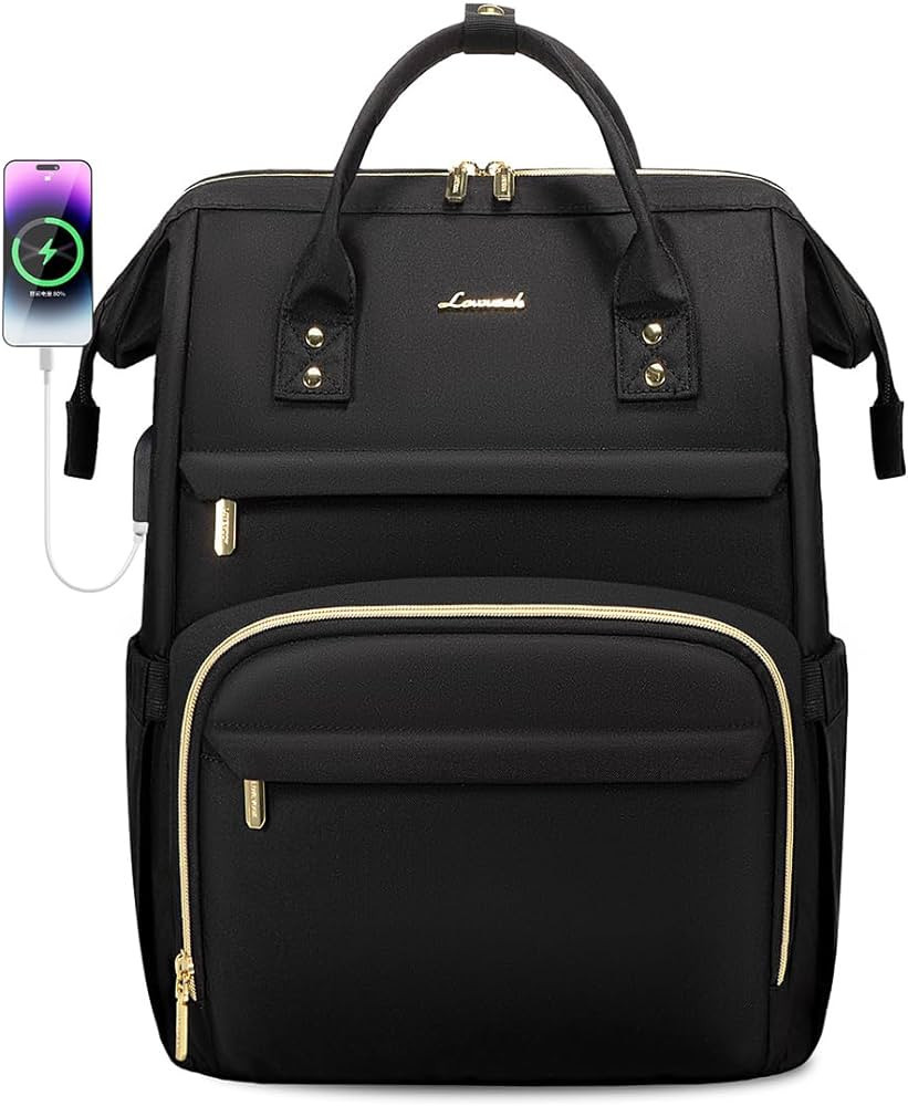 LOVEVOOK Laptop Backpack for Women,17 Inch Professional Womens Travel Backpack Purse Computer Lap... | Amazon (US)