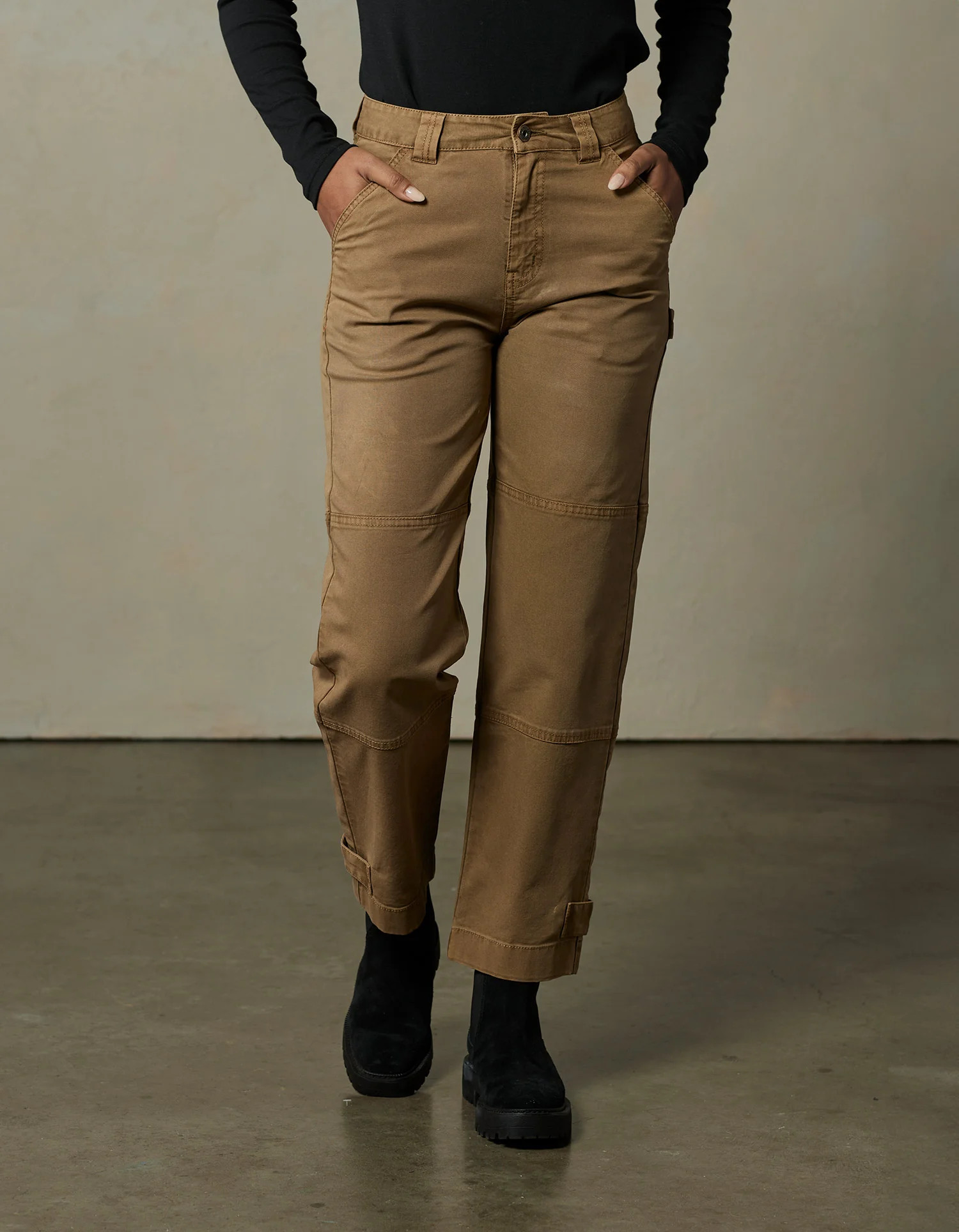 James Canvas Utility Pant in Russet | The Normal Brand