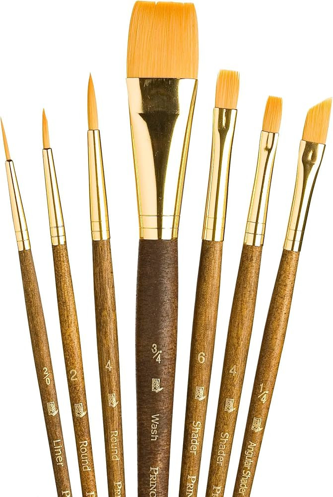 Princeton RealValue Paintbrush, Brown | Amazon (US)