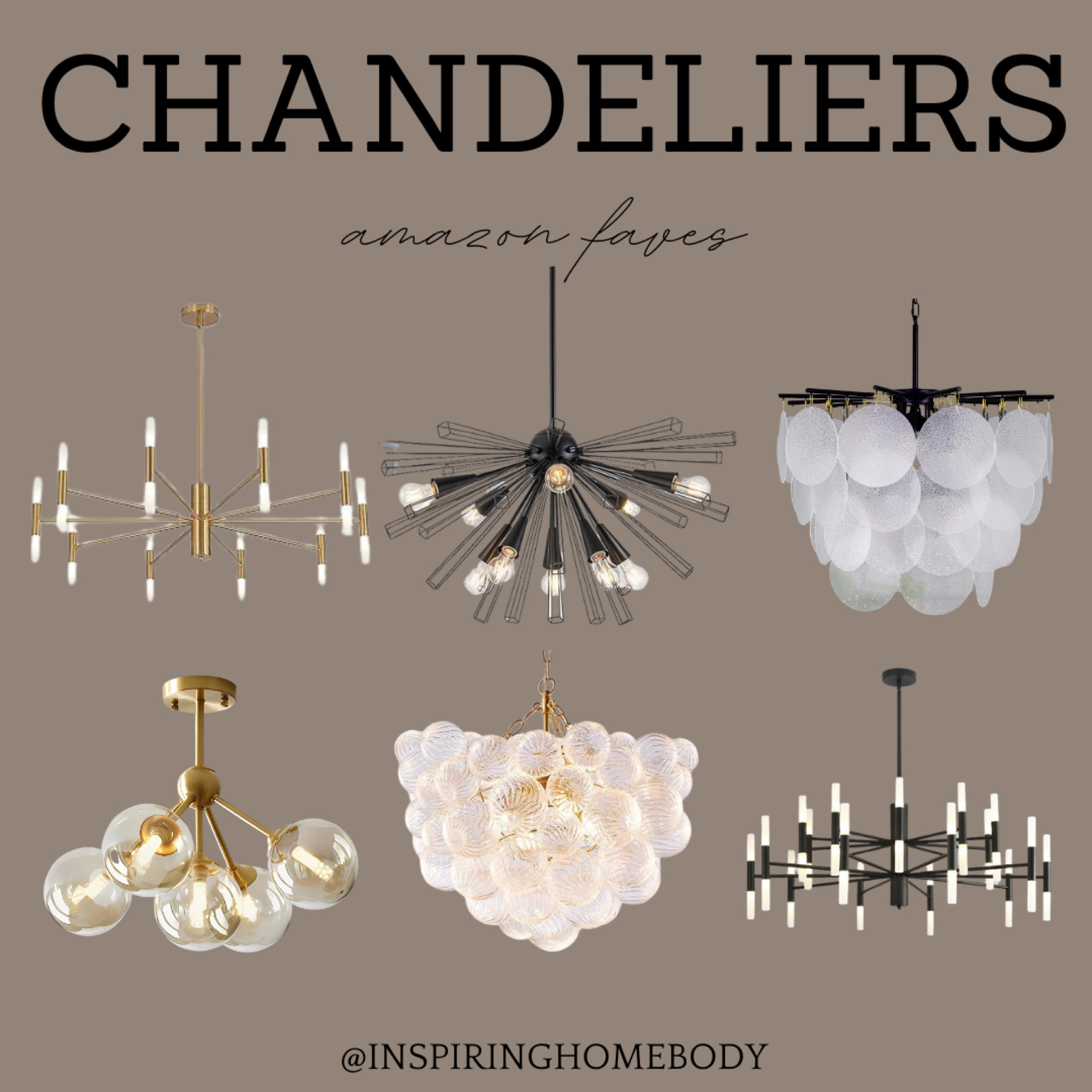 Chandeliers, Amazon lighting 

#LTKHome #LTKU