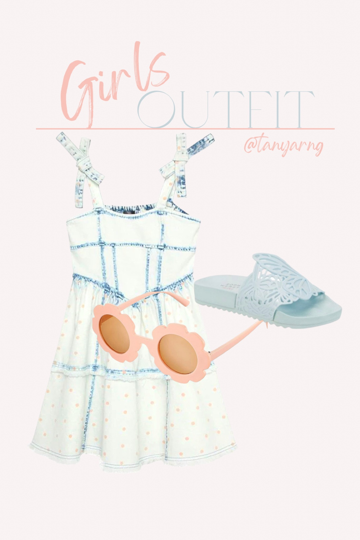 Girls spring summer outfit 

#LTKkids #LTKunder50 #LTKfamily