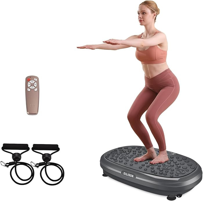 EILISON FitMaxx 3D XL Vibration Plate Exercise Machine - Whole Body Workout Vibration Platform w/... | Amazon (US)