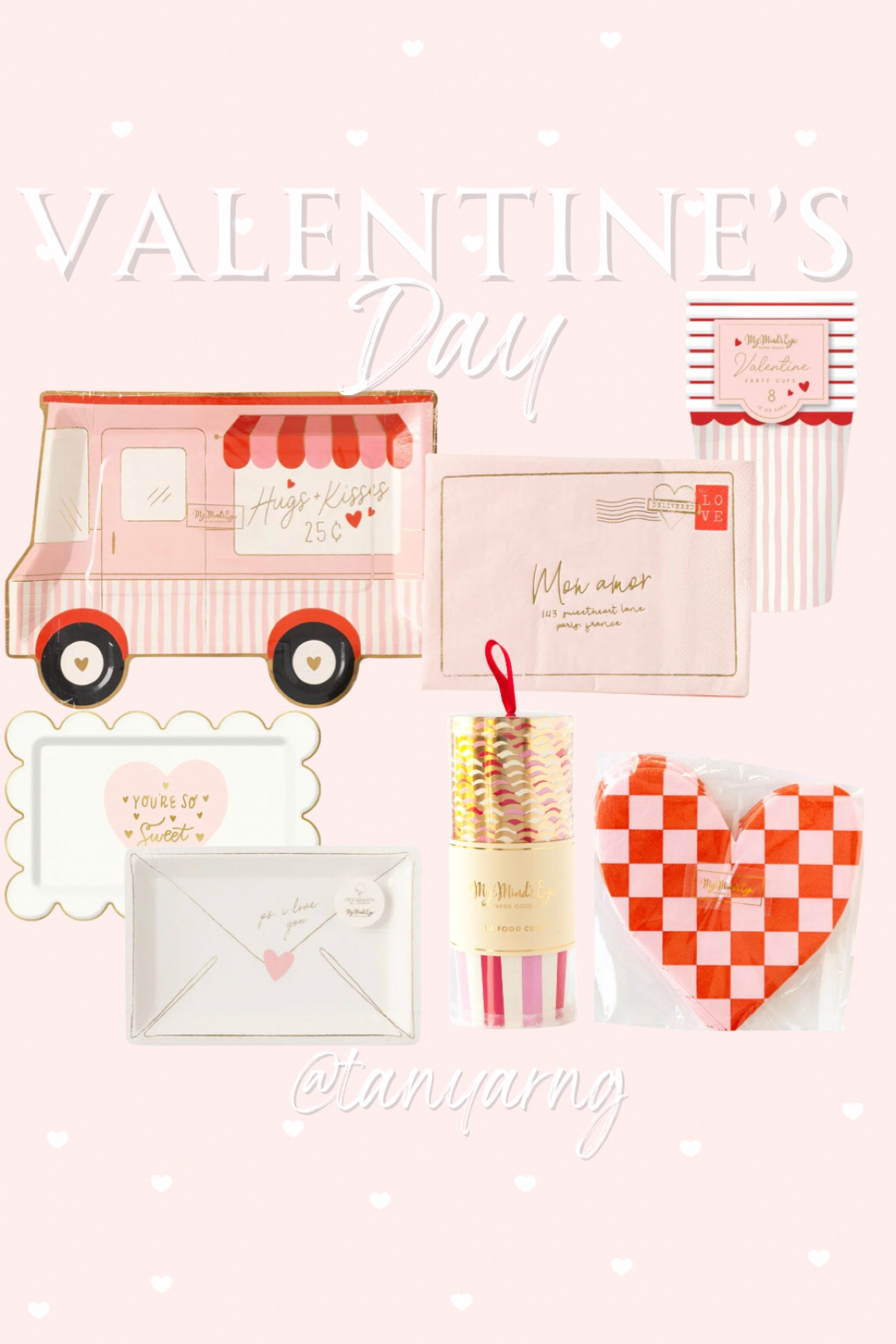 Valentine’s Day plates, cups and napkins. Party decor 

#LTKHoliday #LTKhome #LTKparties