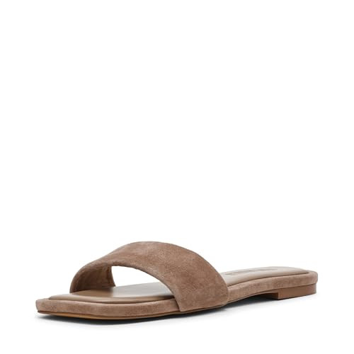 Steve Madden Women's Lumina, Taupe Suede, 9.5 | Amazon (US)