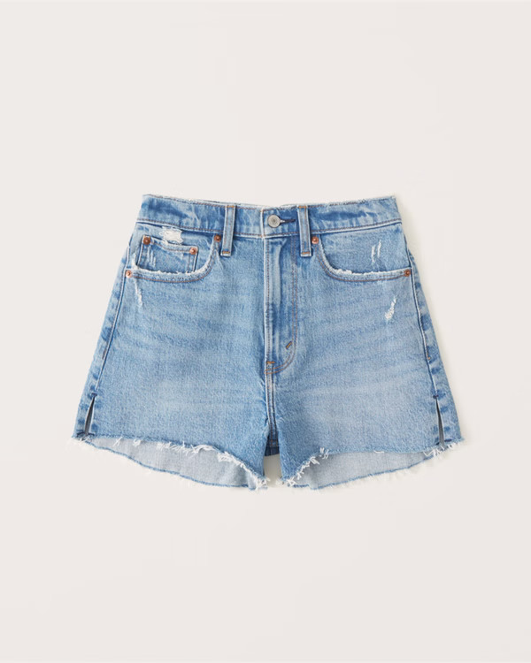 High Rise Mom Shorts | Abercrombie & Fitch (US)