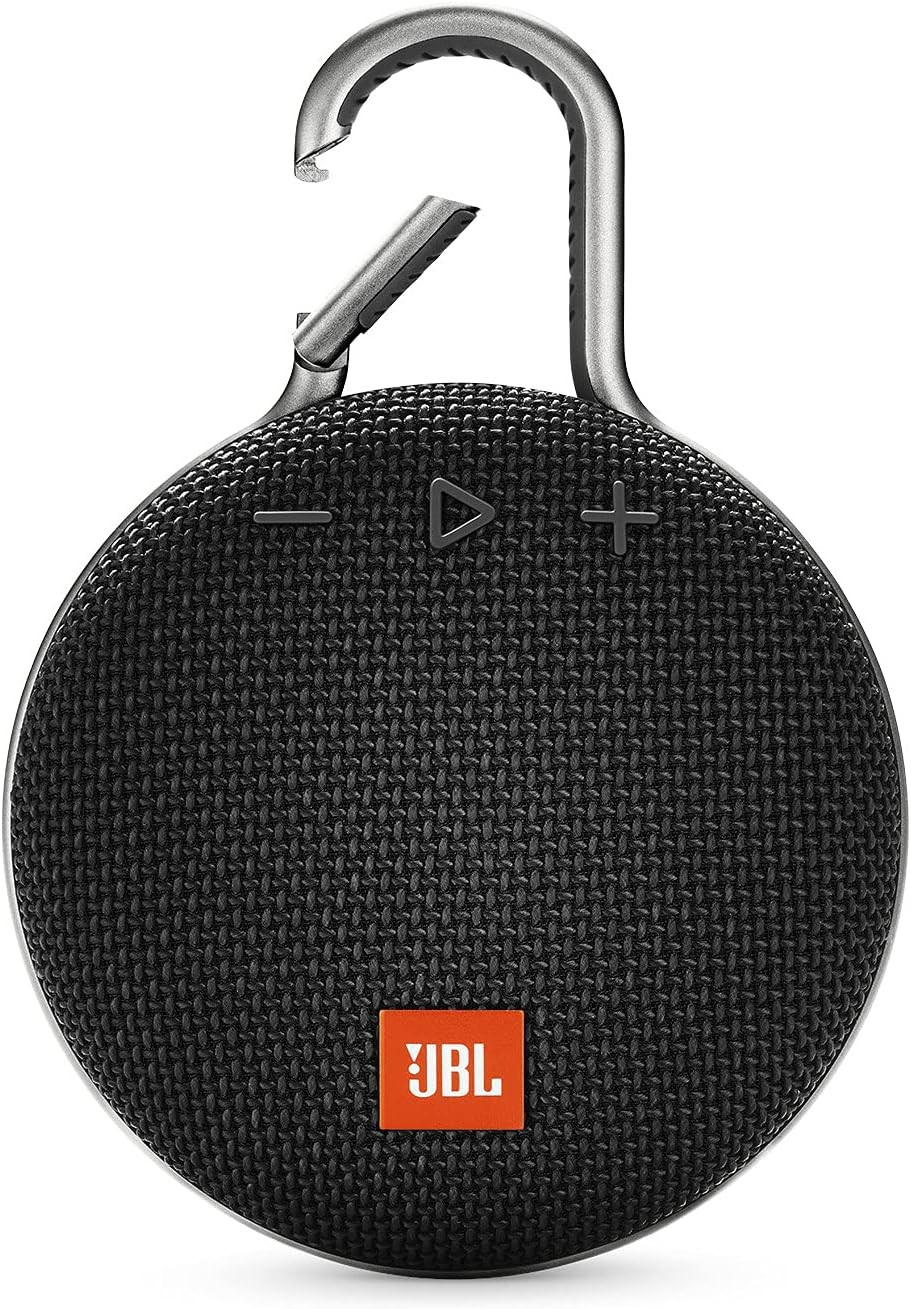 JBL CLIP 3 - Waterproof Portable Bluetooth Speaker - Black | Amazon (US)