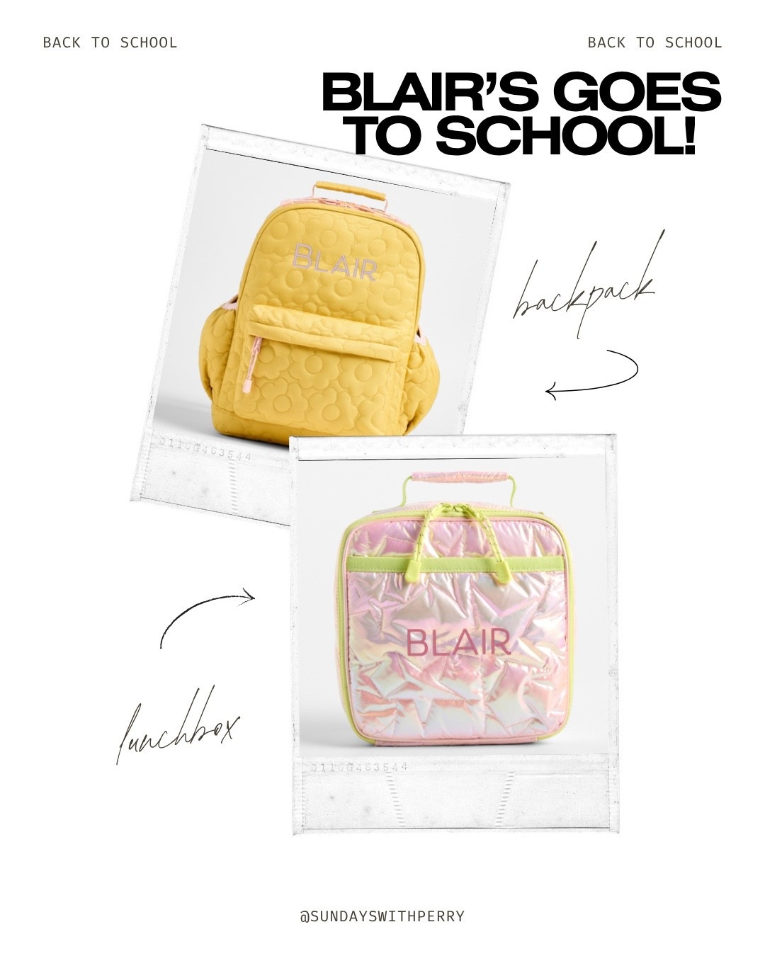 Blair starts kindergarten this fall so of course she needed a cutie backpack and a lunchbox. I did get them both personalized so that she doesn’t lose them and can identify which ones are hers easily and yellow is her favorite color so of course this is the backpack she picked out

#LTKmomlife #LTKSeasonal #LTKKids