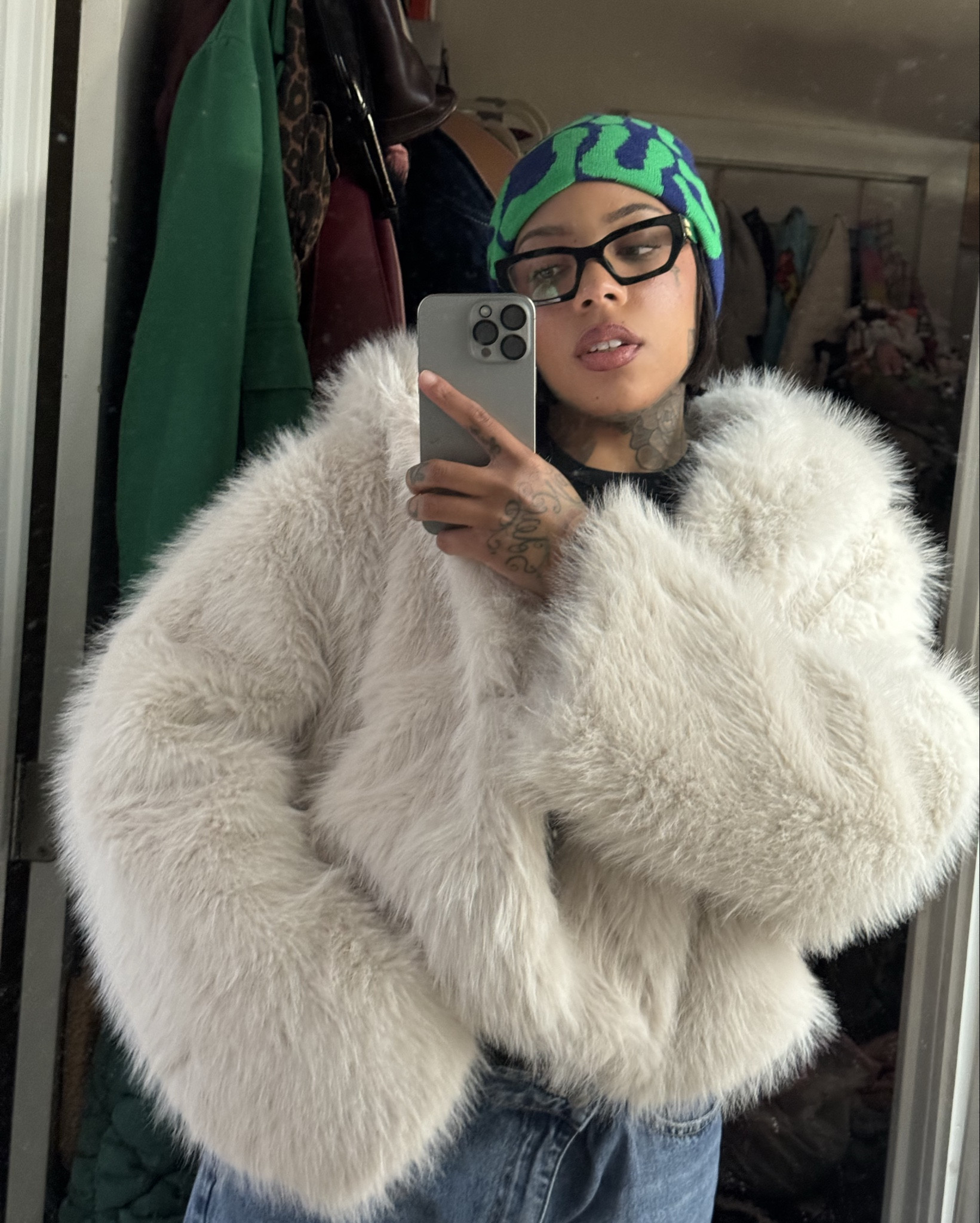 This faux fur coat is EVERYTHING! And it’s under $50 I’m wearing size XL

#LTKFindsUnder50 #LTKGiftGuide #LTKCyberWeek