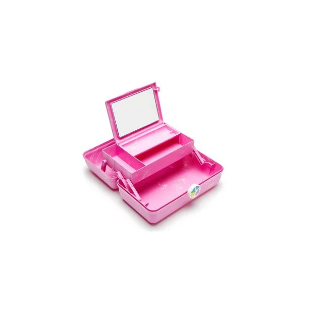 Caboodles On-The-Go-Girl Classic Cosmetic Case, Pink Marble - Walmart.com | Walmart (US)