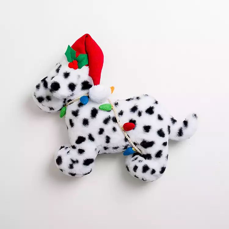 Dalmatian Shaped Christmas Pillow | Kirkland's Home