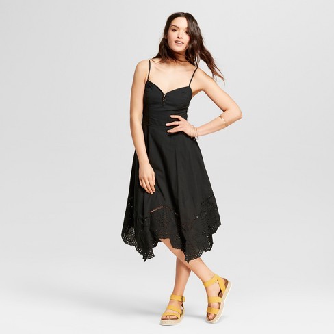 Women's Eyelet Hem Dress - Universal Thread™ | Target