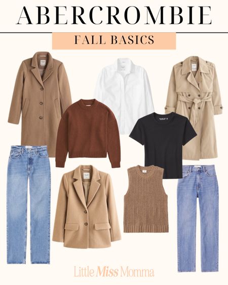 Sharing some of my favorite fall basics from Abercrombie, fall outfit ideas from Abercrombie, outfit ideas for fall 

#LTKSeasonal #LTKstyletip
