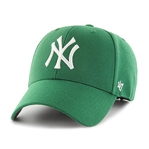 47 New York Yankees MVP Adjustable Hat Baseball Cap - Kelly Green | Amazon (US)