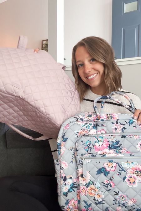 Thank you @verabradley for sending over these bags! They are currently 30% off for Memorial Day! 

Large Duffel - hydrangea pink
Grand Weekender - Parisian Bouquet

#LTKHome #LTKSaleAlert #LTKTravel
