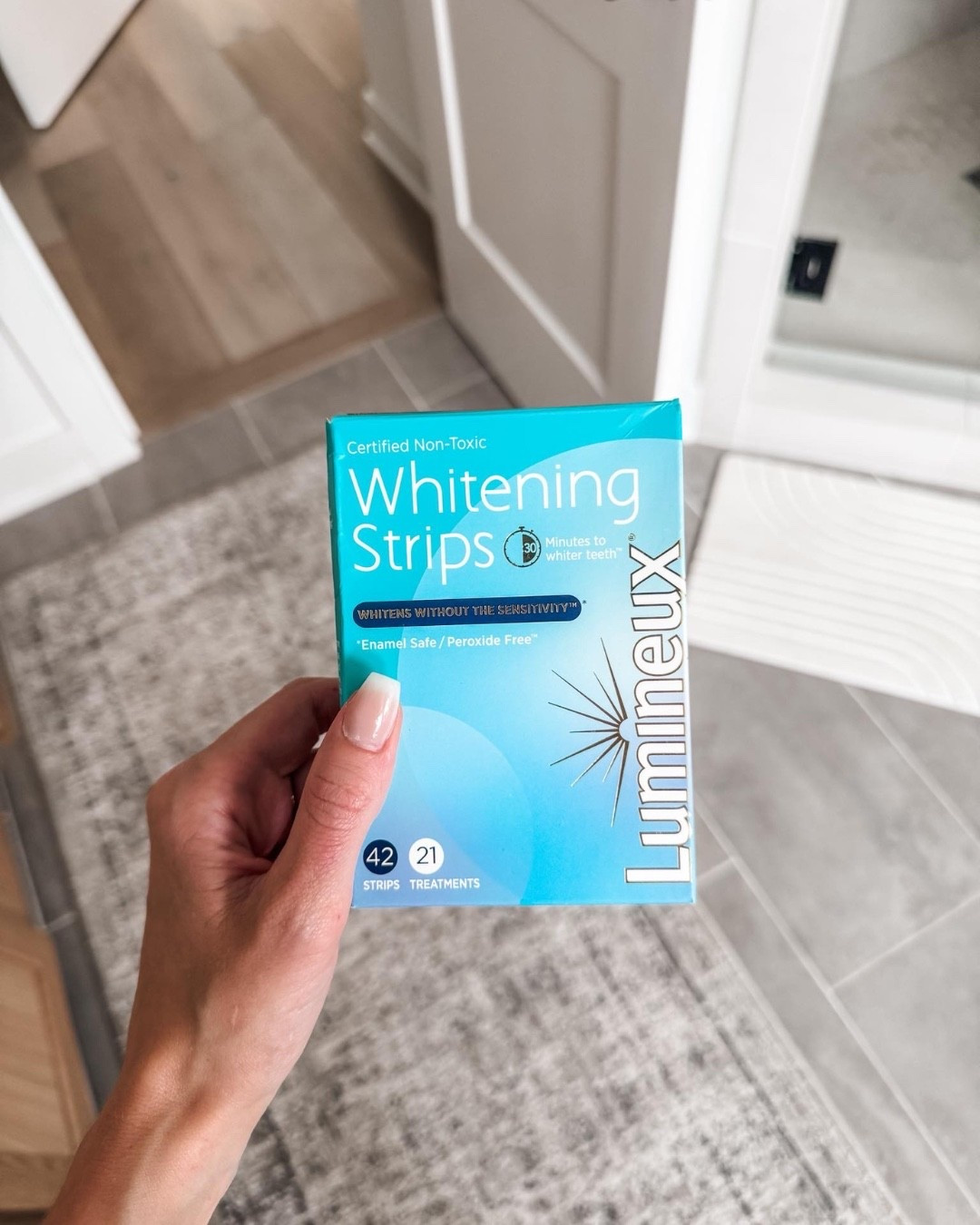 Teeth whitening strips, the best ever, deal, spring sale, luminex, Amazon, treatment, must have, swear by it, hygiene, smile, sensitive, grip strips, 

#LTKSaleAlert #LTKgrwm #LTKselfcare
