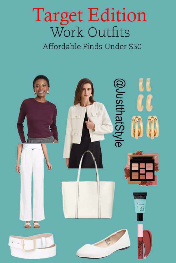 ✨ Target Workwear: Capsule Wardrobe Finds Under $50 ✨
Simplify your work wardrobe with these chic and affordable Target pieces! 💼✨ Perfect for building a capsule wardrobe that's versatile, stylish, and budget-friendly.

🖤 Which of these staples is your favorite? Save this post for outfit inspiration or shop the looks now via the link in bio.

#TargetStyle #CapsuleWardrobe #AffordableFashion #WorkOutfits #LTKUnder50 

 #LTKSaleAlert #LTKFindsUnder50 #LTKWorkwear