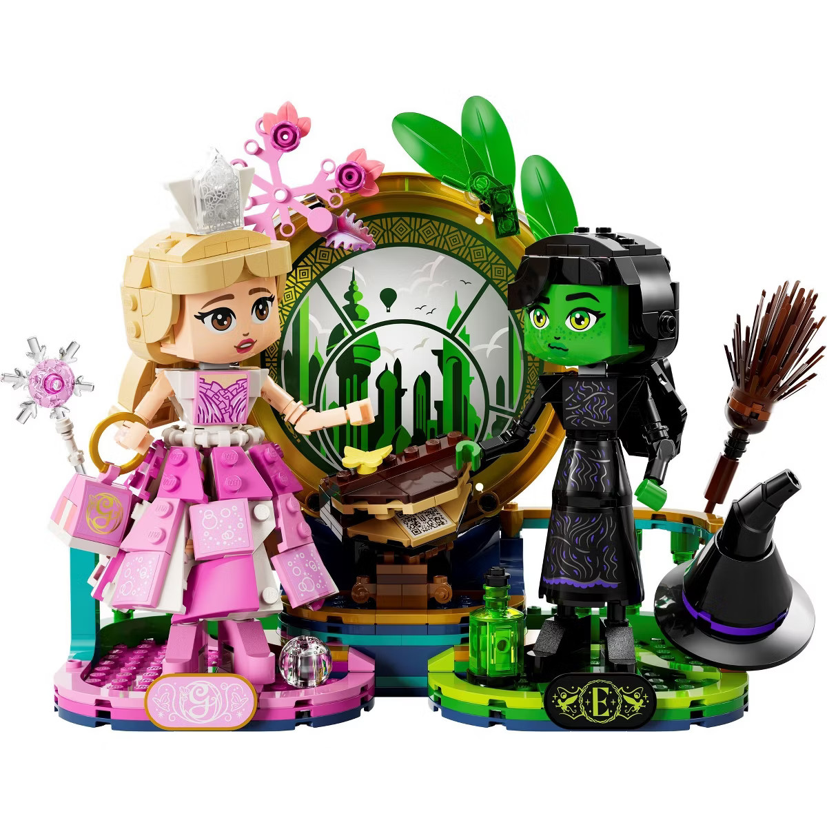 LEGO Wicked Elphaba & Glinda Figures Fantasy Playset 75682 | Target
