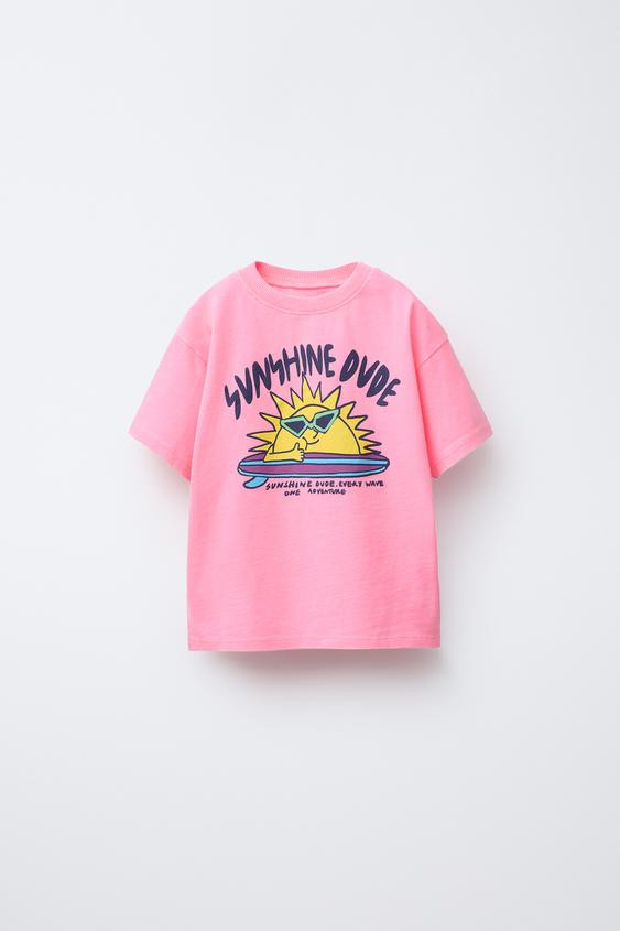 GARMENT DYE PRINTED T-SHIRT | Zara US