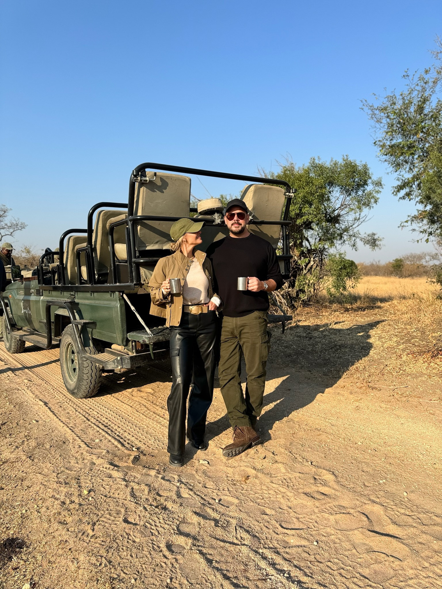 Day 3 safari outfit links 🖤 I told y’all I would find another way to style these Walmart leather pants! (I’m wearing a 0, size down one size) 

#LTKTravel #LTKActive #LTKStyleTip