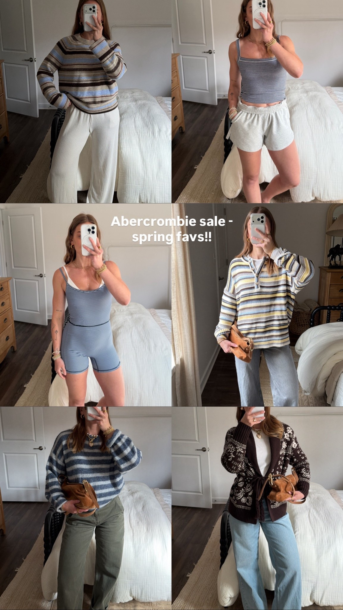 3/27/26 Abercrombie Spring Favorites (On Sale)

Abercrombie is having such a good sale right now 🤍 20–40% off everything — the perfect time to grab some spring staples.

Linking a mix of my tried-and-true favorites that I’ve worn a ton, along with a few newer pieces I know I’ll be living in this spring. Easy, everyday staples that are so worth it while they’re on sale. Everything is linked here ✨ 

#LTKSaleAlert #LTKootd #LTKSeasonal