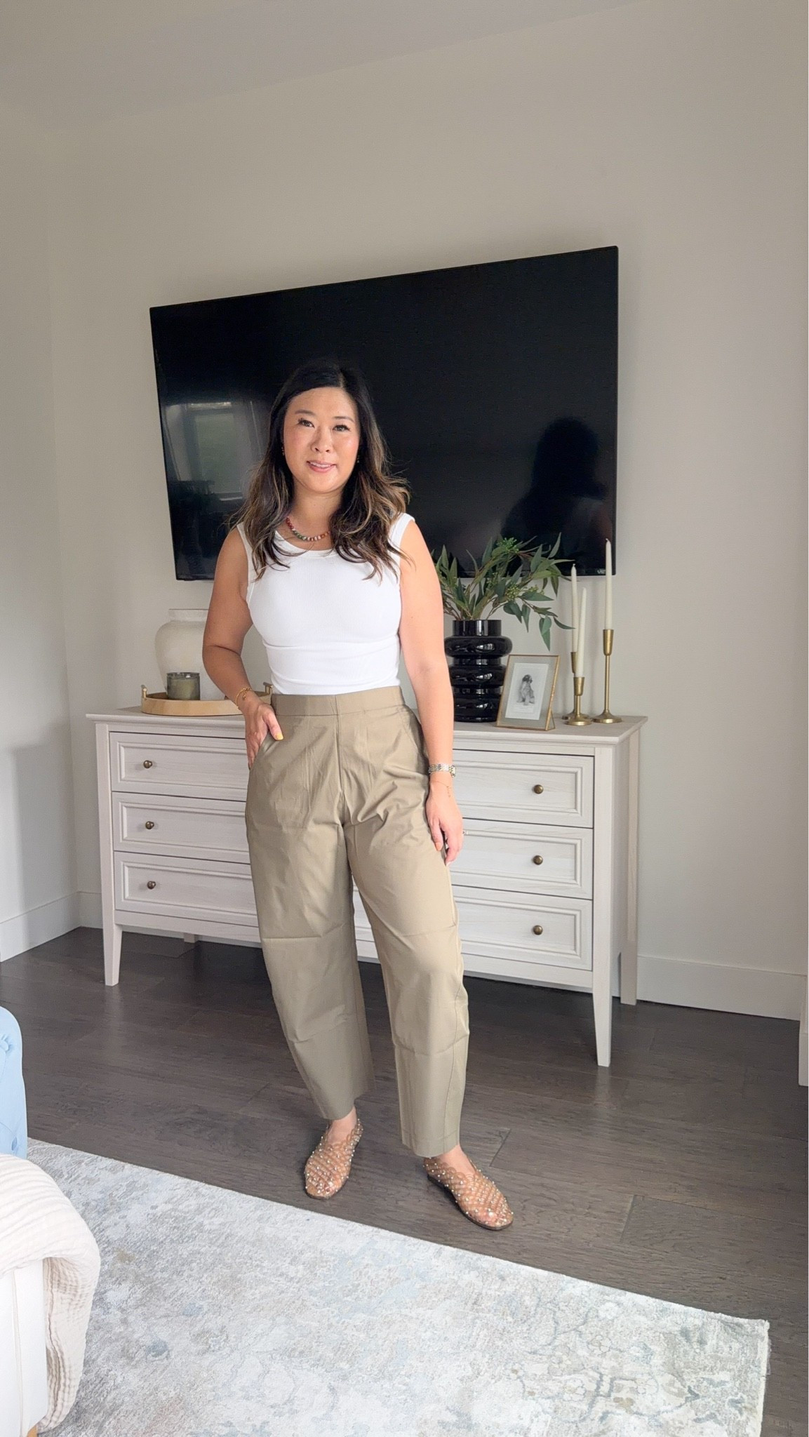 Amazon fall transition outfit // barrel pants // casual outfit // affordable fashion 

Medium in both

#LTKSeasonal #LTKootd #LTKPetite