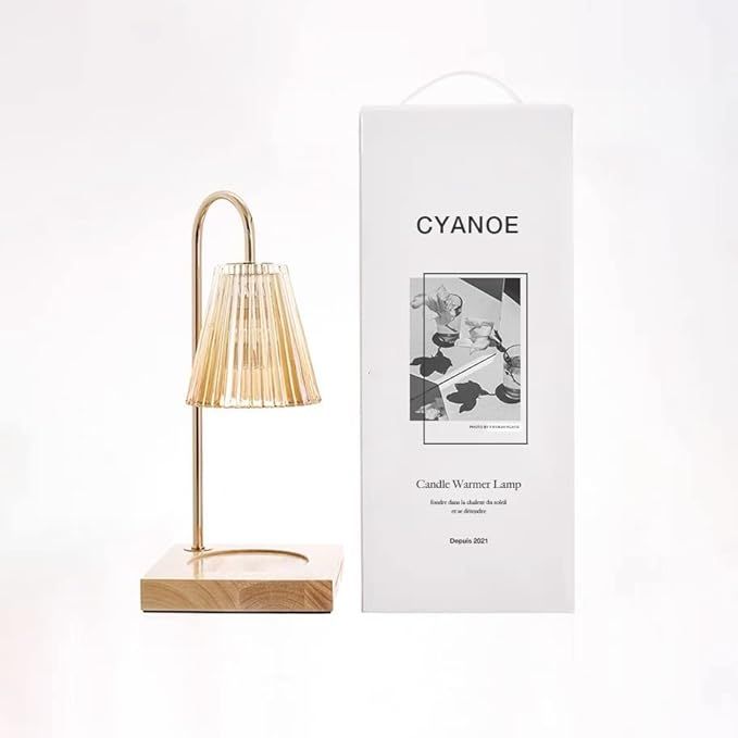 Cyanoe Candle Warmer Lamp with 2 Bulbs, Compatible with Small/Large Jar Candles, Electric Candle ... | Amazon (US)