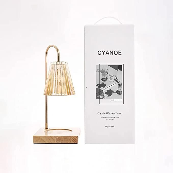 Cyanoe Candle Warmer Lamp with 2 Bulbs, Compatible with Small/ Large Jar Candles, Electric Candle... | Amazon (US)