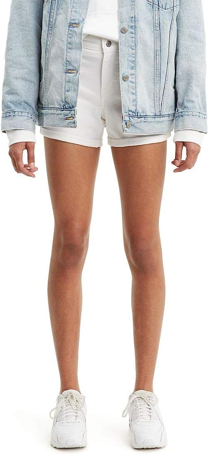 Levi's Women's Mid Length Shorts | Amazon (US)