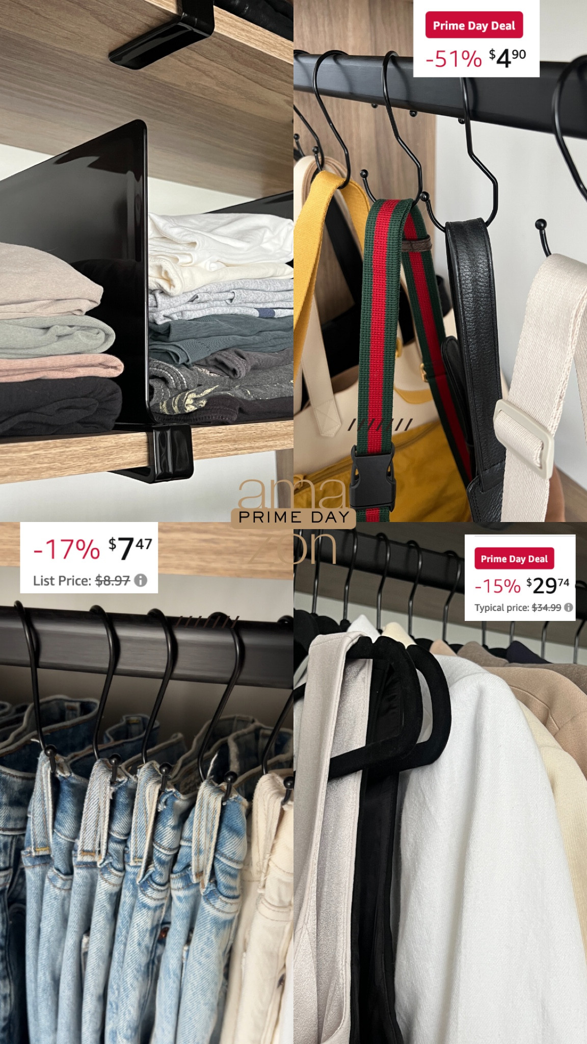 Closet Organization 

#LTKHome #LTKSaleAlert #LTKFindsUnder50