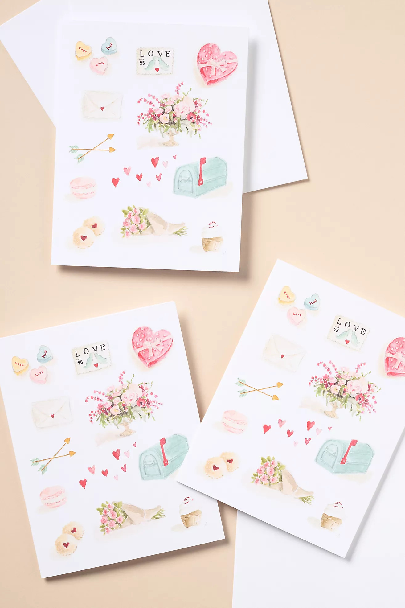 Emily Lex Studio Valentine Notecards | Anthropologie (US)