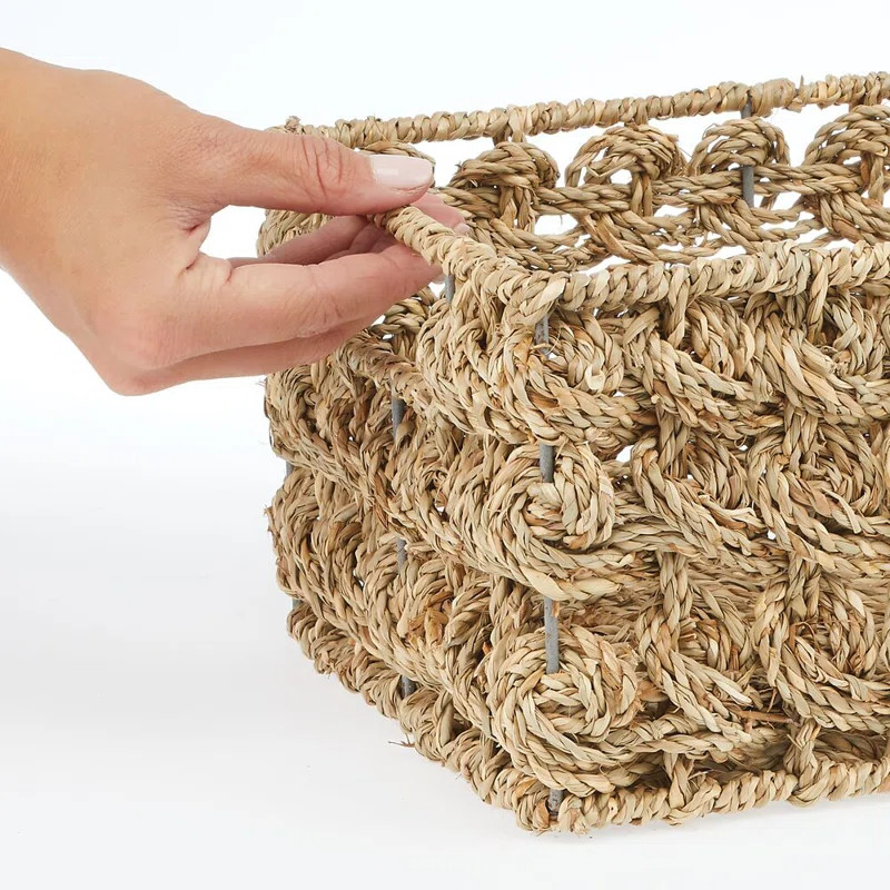 Seagrass Basket Set (Set of 3) | Wayfair North America