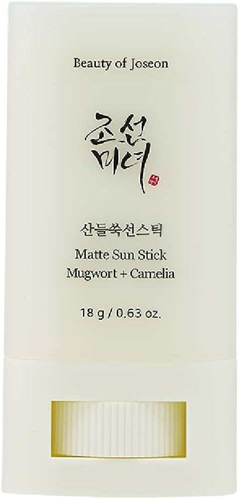 [Beauty of Joseon] Matte sun stick : Mugwort+Camelia(18g, 0.63fl.oz) | Amazon (US)