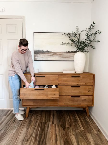 We haven’t had a dresser in over four years and I didn’t realize how much I missed it until we got one. This dresser from Castlery holds our delicate sweaters and outdoor work clothes.

#LTKhome #LTKMostLoved #LTKSeasonal