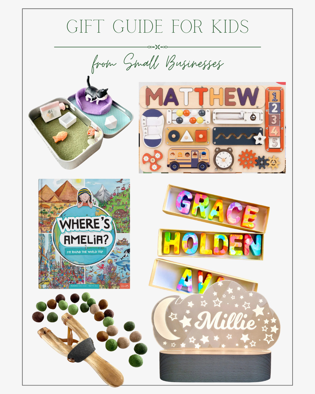 Gift Guide for Kids from Small Businesses 

 #LTKGiftGuide #LTKHoliday #LTKKids
