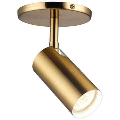 Danolite Stanly 4 3/4" Modern Aged Brass Adjustable Ceiling Spot Light - #2062A | Lamps Plus | Lamps Plus