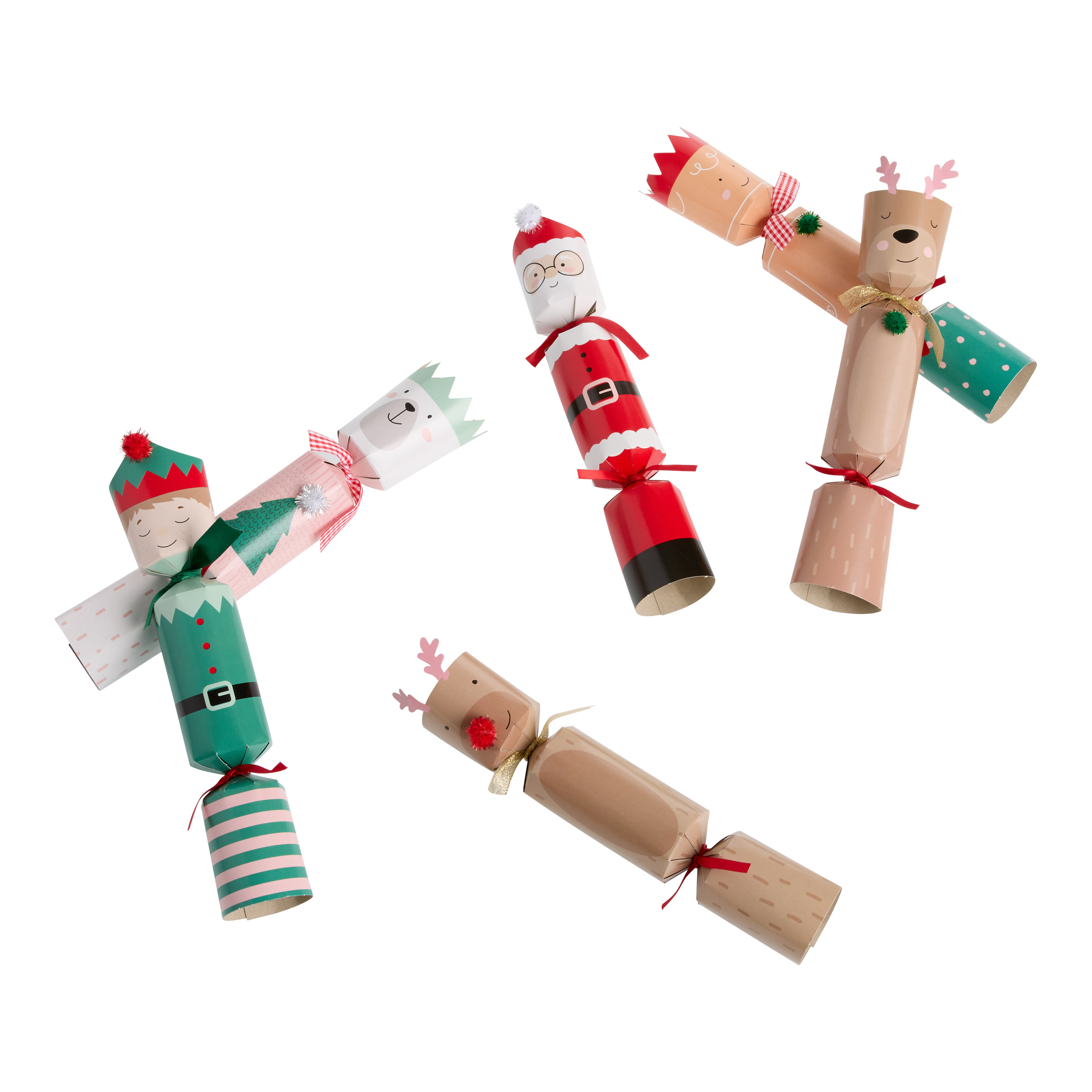 Large Holly & Ivy Novelty Chocolate Christmas Crackers 6 Count | World Market