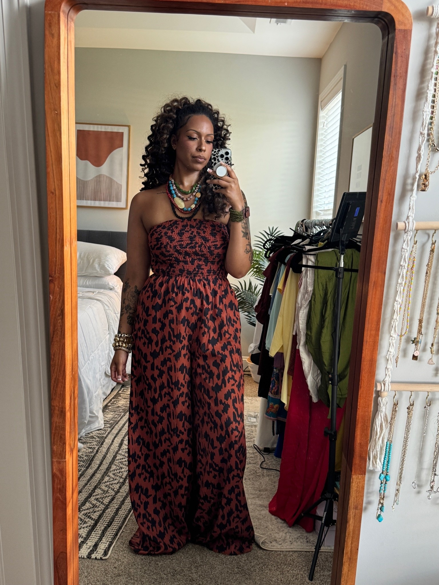 Tall Girl Friendly Jumpsuit 

I’m 6’0 with a 34-35 inseam
Still super long. I do think it’s this long bc I went a size up. I have a XL

#LTKootd #LTKTall #LTKMidsize