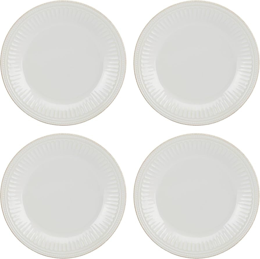 Lenox 895721 French Perle Groove Dinner Plates, Set Of 4 | Amazon (US)