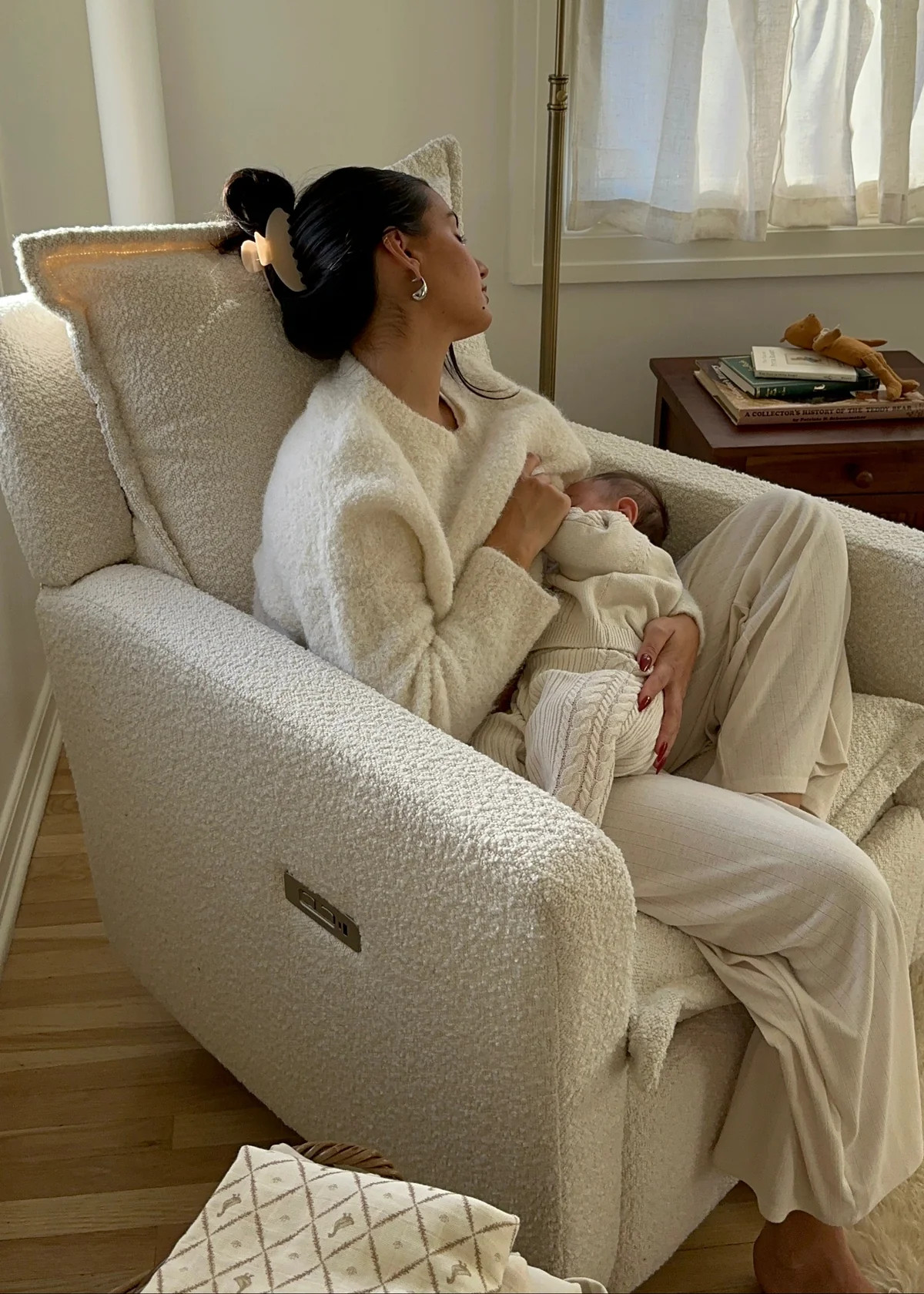 Flynn Gliding Swivel Nursery Recliner | Oilo Studio