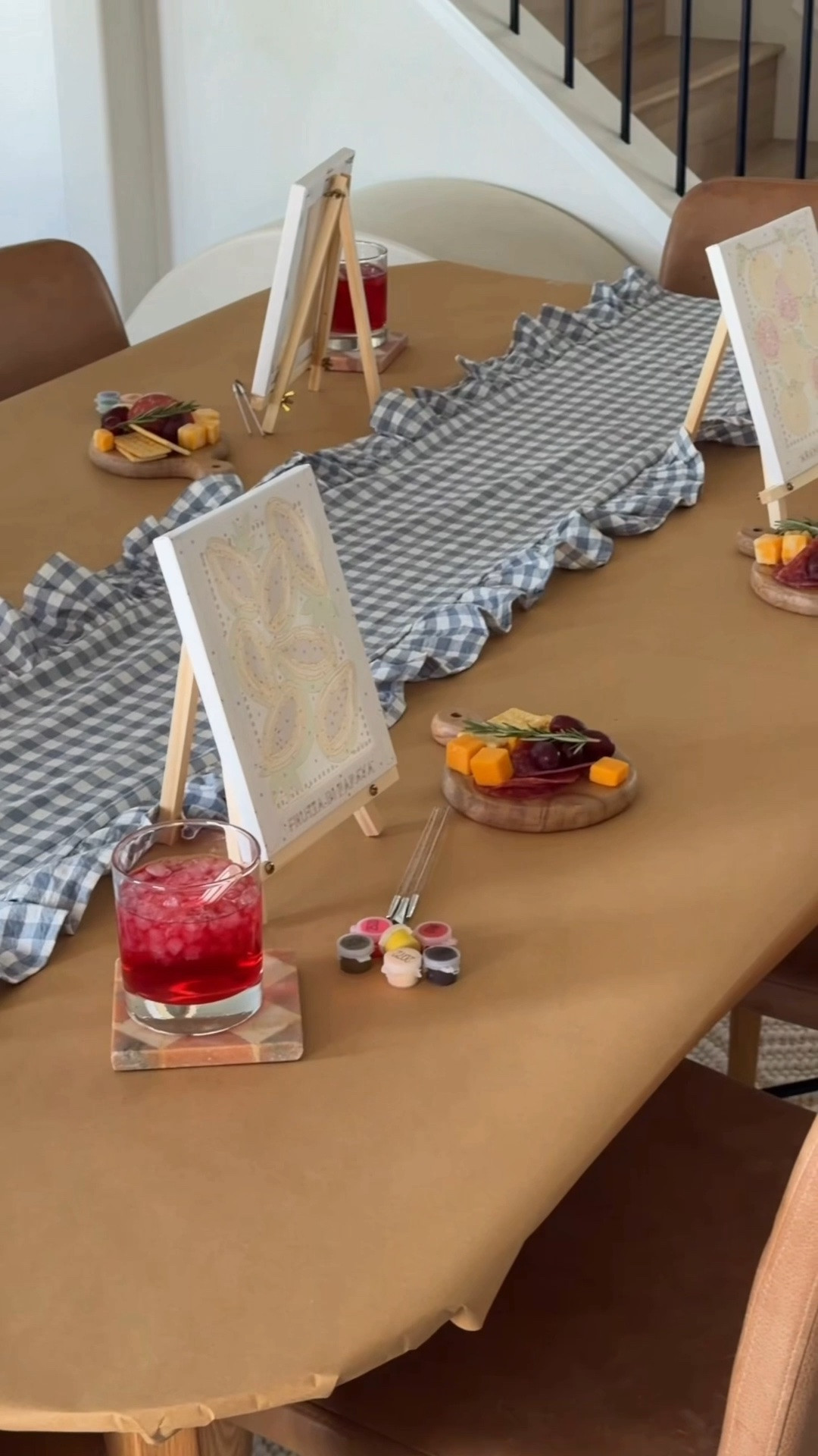 Let me know if you'd like details on what I used!
I thought it would be fun to start sharing some cute family date nights we've done that were fun!
We did a paint night with mini canvases, mini charcuterie boards and Shirley temples! 50
The kids loved this one! One of the best mom hacks I have figured out is to include your kids in your own hobbies! It's a great way to share interests and spend quality time together!
#craftymom #familytime

#LTKmomlife #LTKKids