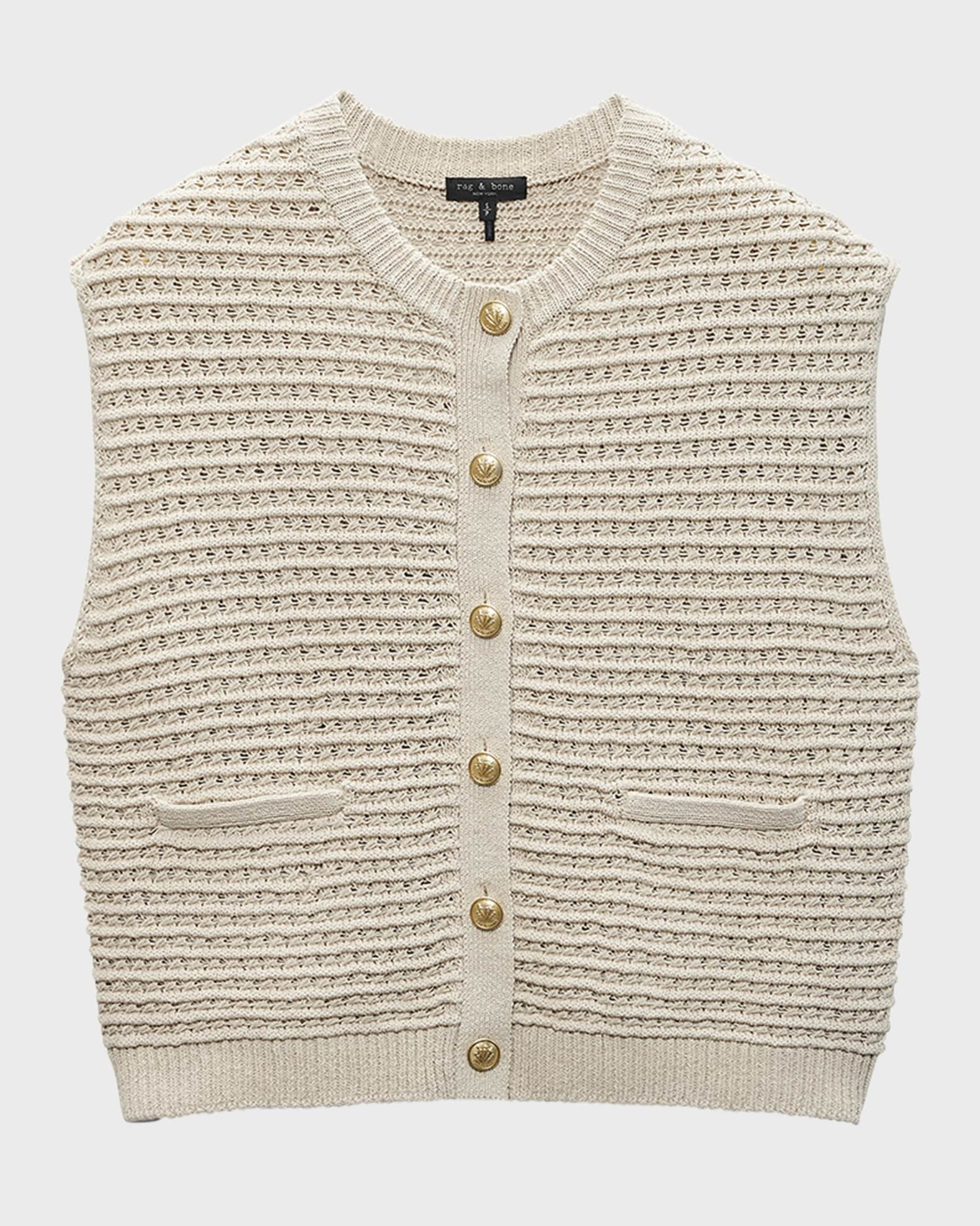 Rag & Bone Marlee Knit Vest | Neiman Marcus