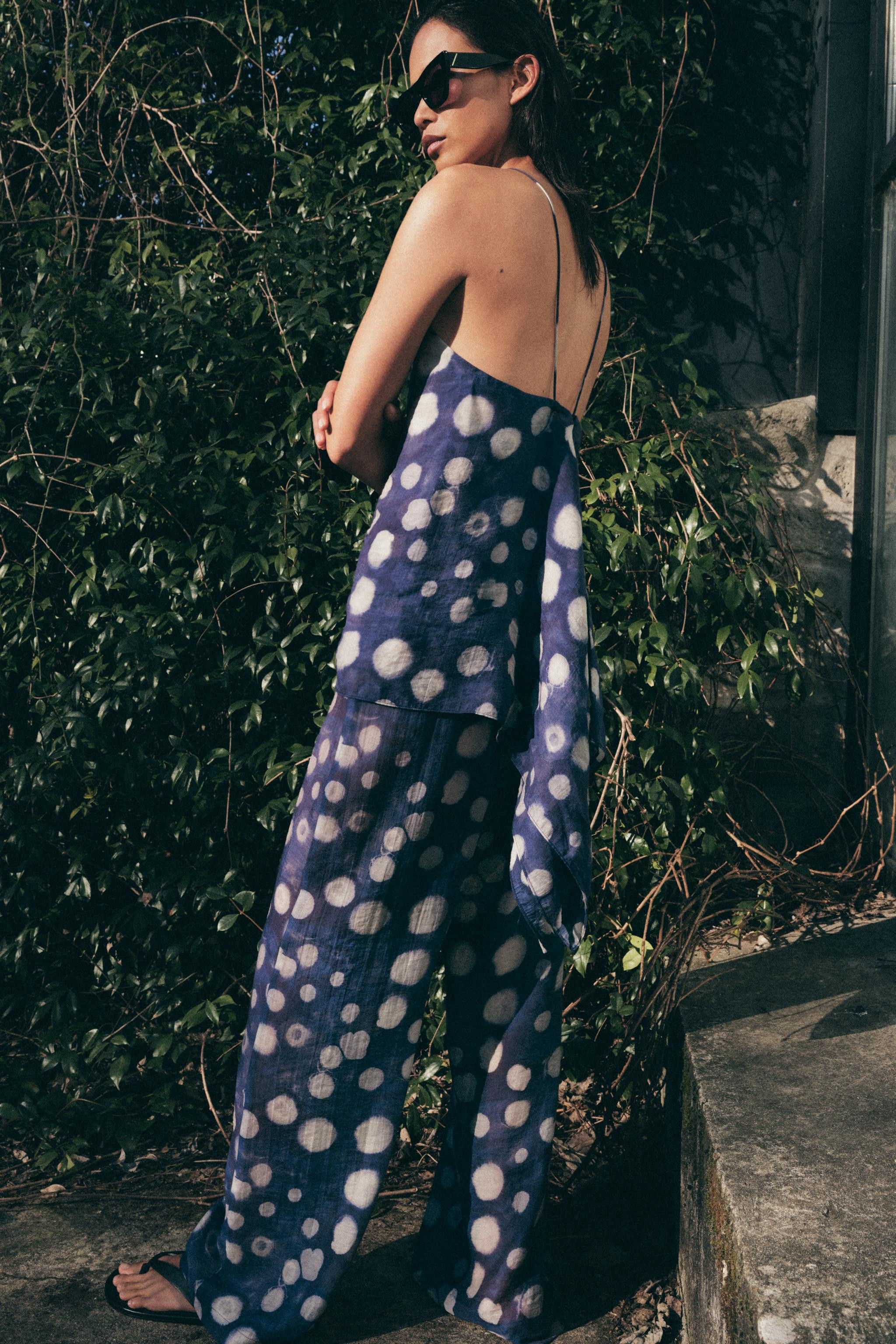 ZW COLLECTION POLKA DOT TROUSERS | Zara UK
