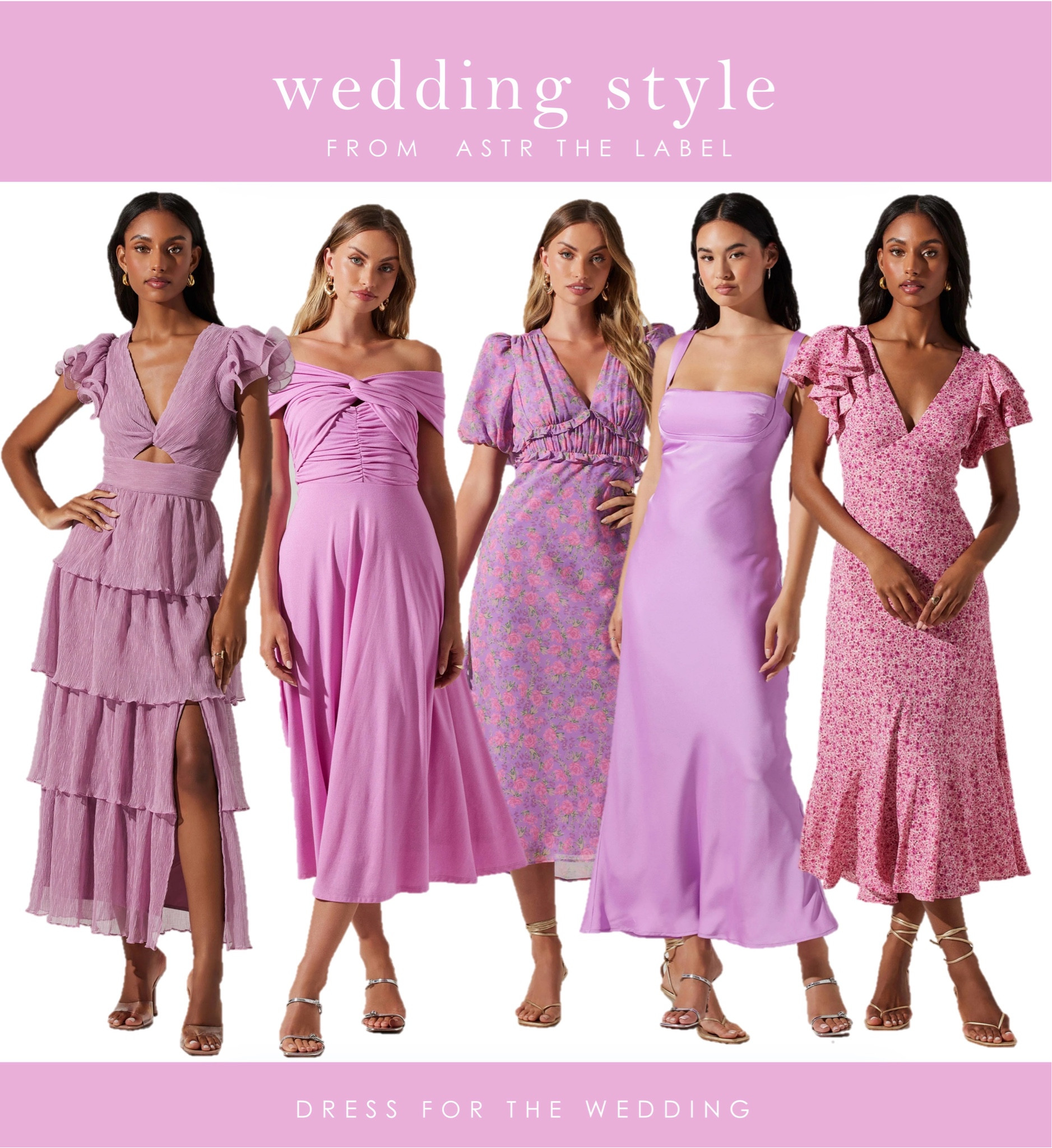 Wedding guest dresses we love from Astr the Label. Spring wedding guest, 2024 dresses, new spring dress, Mauve dress, midi dress cocktail dress, garden party dress code, black tie dress, semi formal dress code, June wedding outfit, May wedding outfit, wintry wedding . Follow Dress for the Wedding on LiketoKnow.it for more wedding guest dresses, bridesmaid dresses, wedding dresses, and mother of the bride dresses. 

#LTKparties #LTKwedding #LTKSeasonal