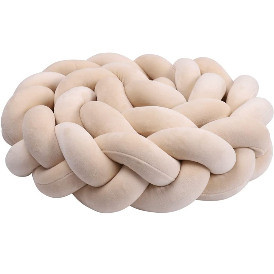 Braided crib bumper. Cozy & safe, both my kids love snuggling up to them & sleep great without whacking their head on crib. 

#LTKkids #LTKfamily #LTKbaby